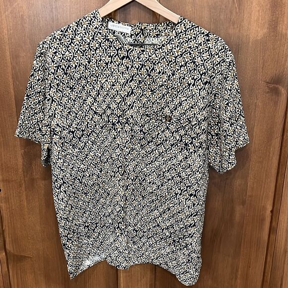 Liz Claiborne Collection Flower Blouse - Picture 1 of 8